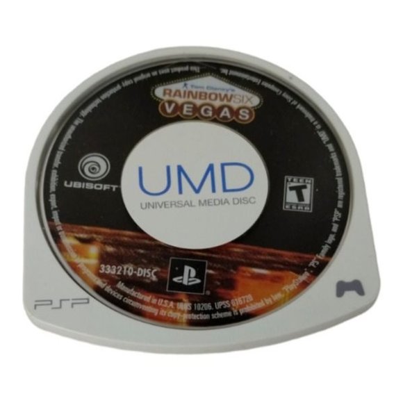 Tom Clancys Rainbow Six Vegas Sony Playstation PSP Ubisoft Disc Only - Picture 1 of 2